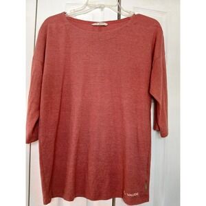 VAUDE Womens 3/4 Sleeve T-Shirt‎ Lyocell Blend Eco Friendly Casual Top M